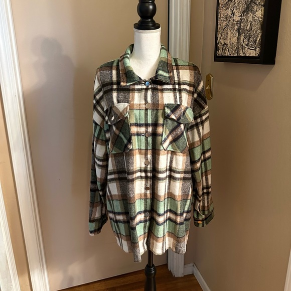Flannel long sleeves shirt 2x. - Picture 1 of 9